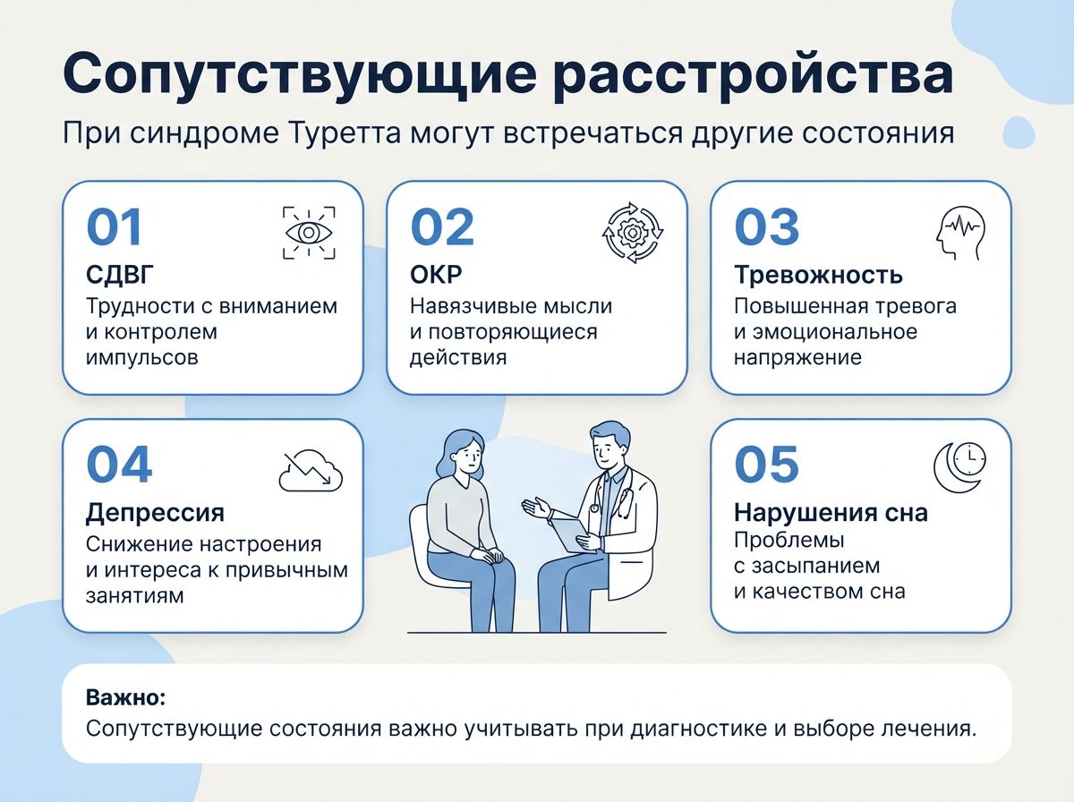Лечение синдрома Туретта в Бирске инфографика
